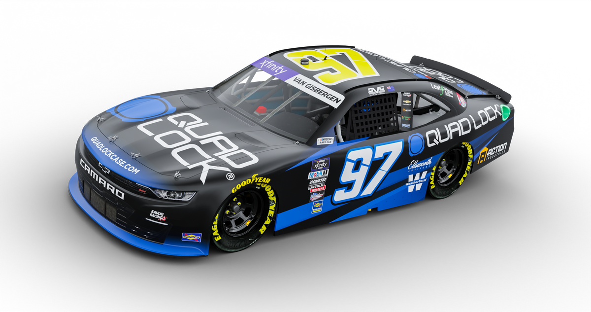 Shane Van Gisbergen Takes On Darlington In Iconic Marcos Ambrose Livery
