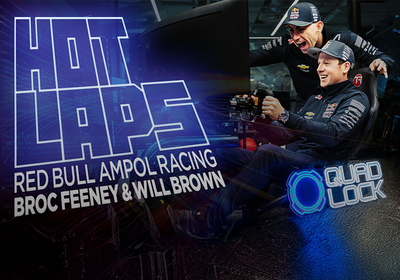 Image: Will Brown vs Broc Feeney: Quad Lock's New Racing Sim Series (Episode 1)