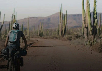 Image: Riding the Baja Divide