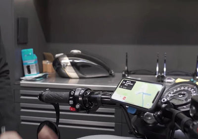 Image: Thornton Hundred Motorcycles Create Custom Quad Lock Mount for Triumph